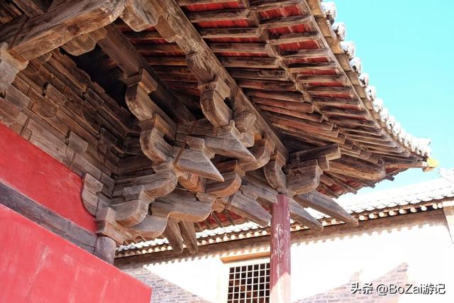打卡冷门景点，山西崇明寺推荐，中佛殿唐宋融合的建筑美学