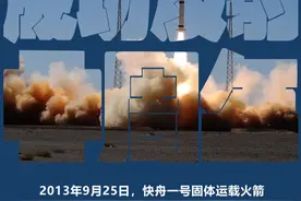 快舟一号成功发射十周年图片