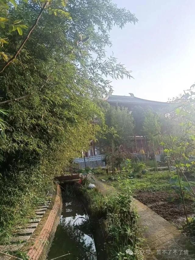 光山文殊寺,秋日的宁静与闲适