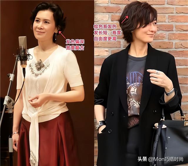 同样是66岁，看了肖雄，再看山口百惠：才明白“会打扮”的重要性