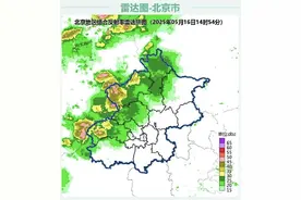 三预警齐发！北京今有强对流天气，雷暴大风更加突出图片