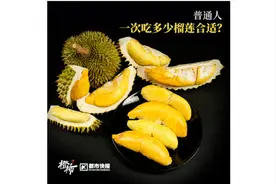 榴莲一天最多吃1瓣？ 医生提醒：榴莲虽好，这几类人要少吃图片