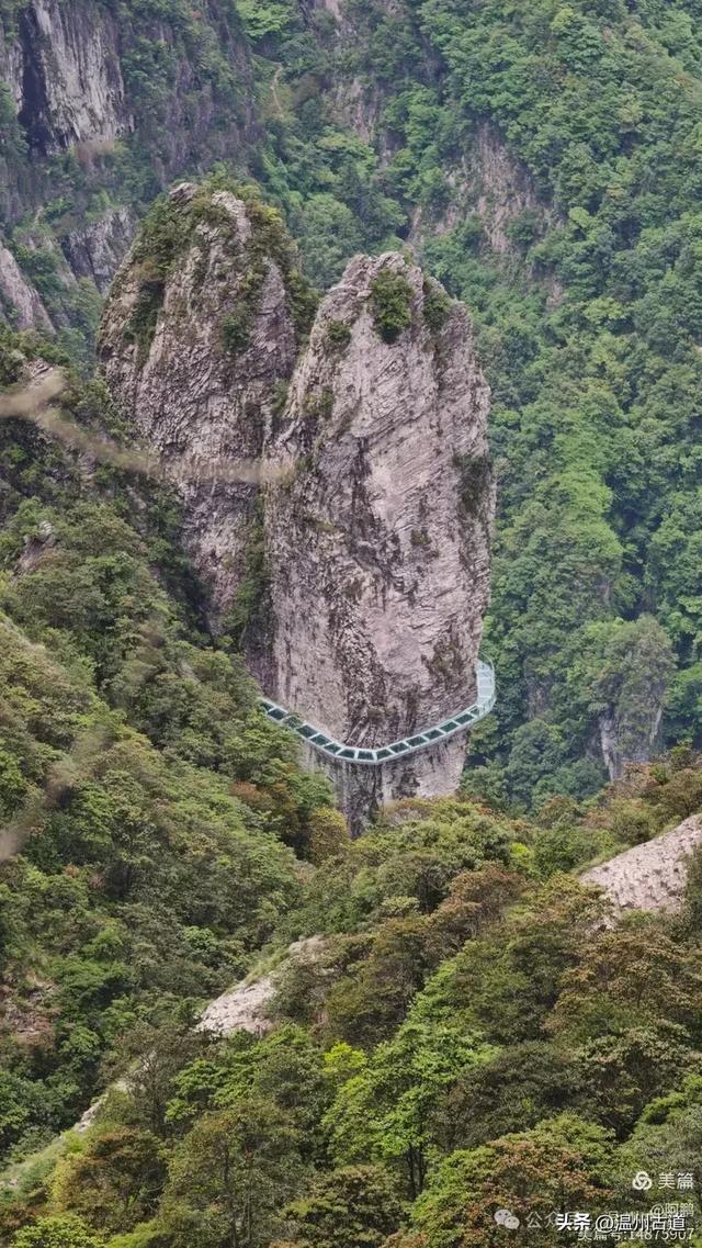 雁荡山百岗尖显胜门穿越，这条风光绝美的经典徒步线路你可去过