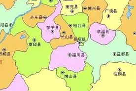 淄川与博山合起来有了淄博的名字，为啥淄博市中心却成了张店？图片