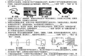 2024中考模拟名校大联考二模4月物理试卷及答案解析，可直接打印图片