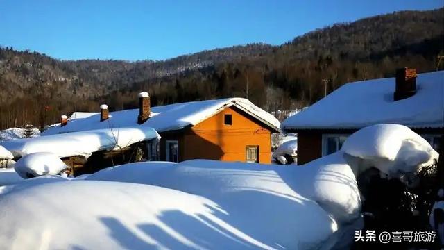 冰雪秘境，林海童话——二浪河，亚血线上的静谧明珠