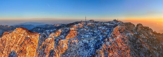 雪后泰山，仙境再现