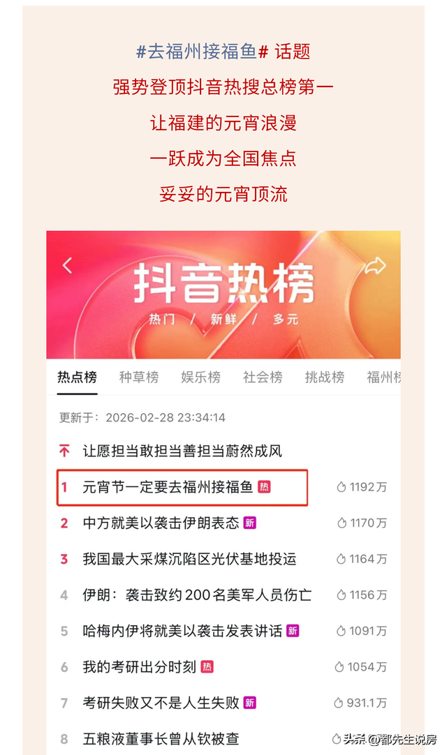 真火假火不是单靠耍嘴皮，春节元宵接力旅游人数越多对福州越有利