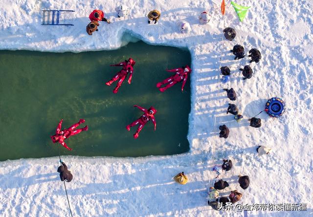 乌伦古湖黄金海岸景区借福海冬捕节分会场东风全力“添柴”冰雪游