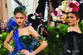 2024时尚界春晚！刘雯赞达亚造型爆火，卡戴珊紧身胸衣挤到昏厥图片