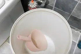 为何不能“倒水”冲马桶？维修师傅的大实话：看似省水实则隐患大图片