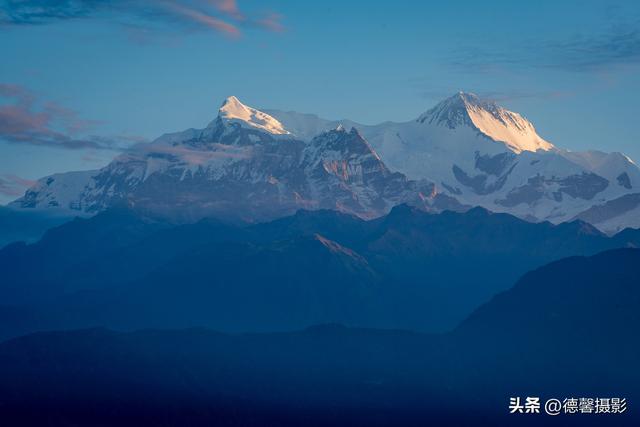 尼泊尔摄影之旅（13）——博克拉观喜马拉雅山日出