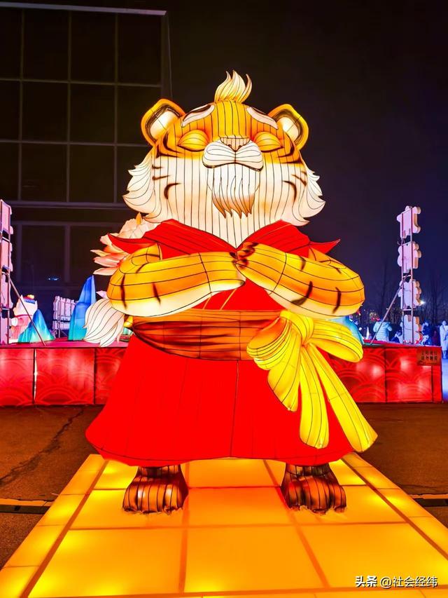 首秀!第 40 届秦淮灯会南部新城分会场 亮灯马年灯影芬兰风情出彩