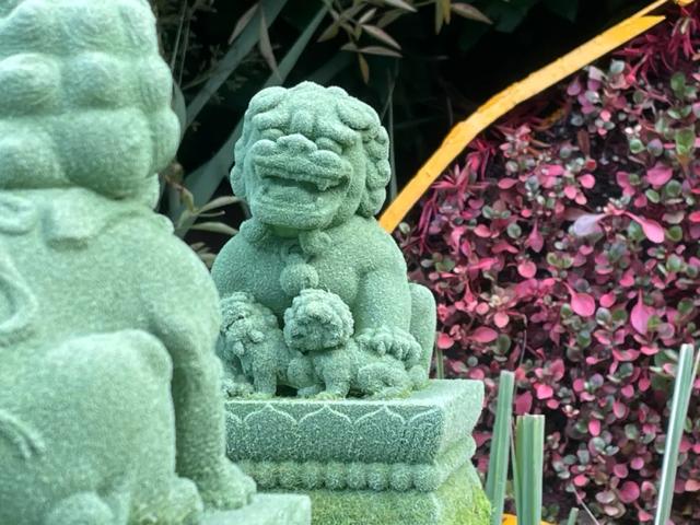 80载守望终见繁花满街,卢沟桥小狮子惊艳亮相长安街沿线主题花坛!