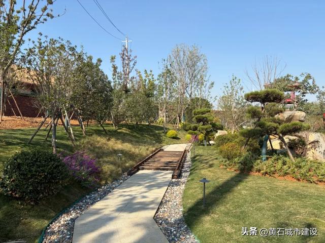 在鄂州 投资300万元！这座黄石展园正式建成