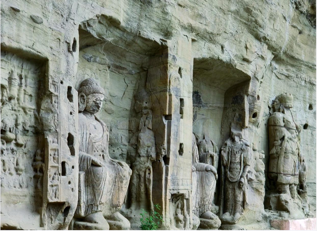 【川南抗战遗址】荣县龙洞石刻--冯玉祥曾经题刻还我河山是否还在