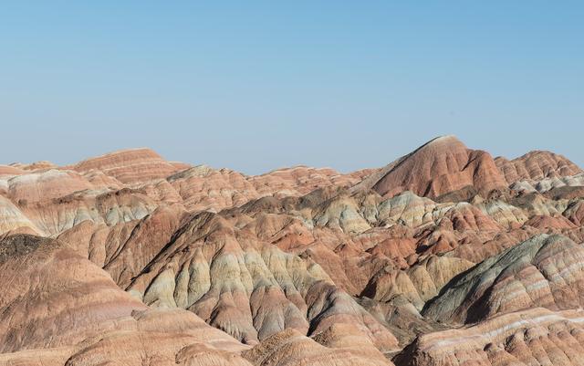 又踏甘肃地之七 张掖篇之五 七彩丹霞（4）七彩锦绣台