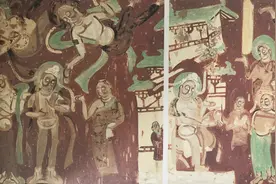 敦煌壁画中的佛教故事图片