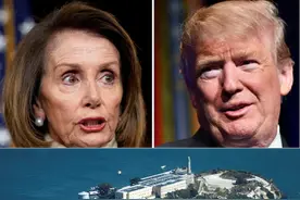 特朗普下令重启“恶魔岛”监狱，佩洛西反对图片