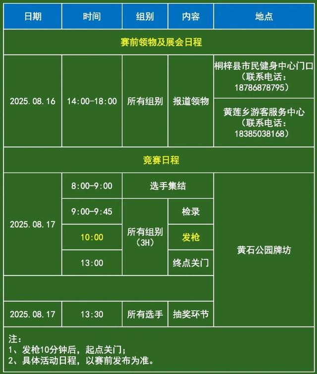 黄莲5公里徒步来袭!报名开启!