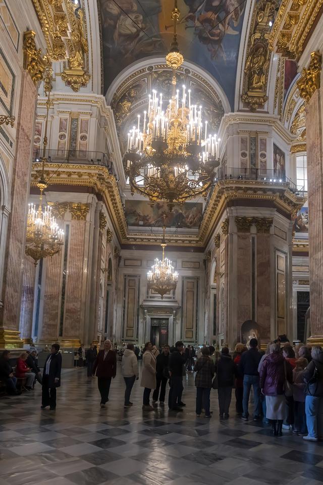 乙巳仲秋俄罗斯莫彼双城记之九：伊萨基辅大教堂