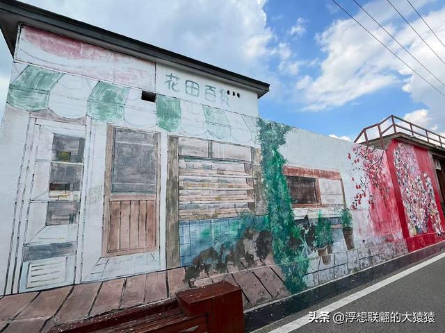 泰安道朗镇的“花田北张壁画村”，拍照很出片呢！