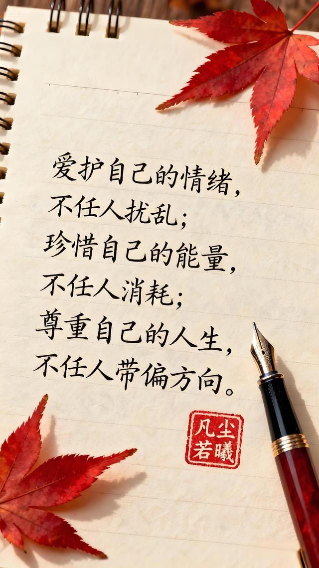 凡是消耗你的事，都不要回应；珍惜自己的能量，不任人消耗