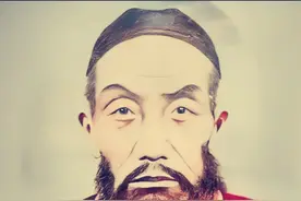 1870年，曾国藩唯一的老照片，吊三角眼，络腮胡，令人心生畏惧图片