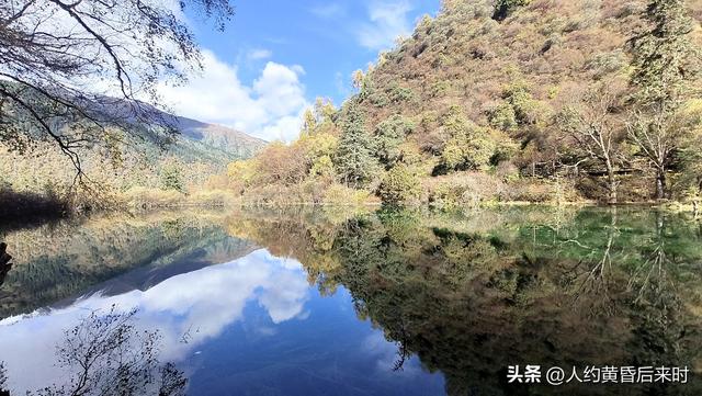 今年的彩林，选择了神仙池（嫩恩桑措）