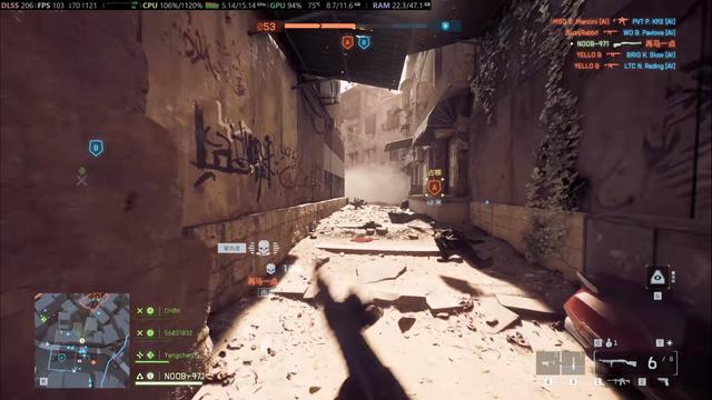 微星RTX5070 GAMINGX 12GB OC魔龙显卡在《战地6》中的卓越表现