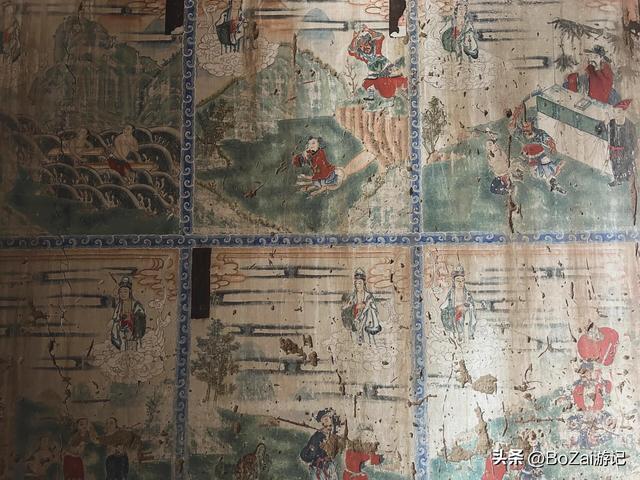 晋北小众三圣寺火了，84幅佛传壁画+元代大殿，冷门却藏大惊喜