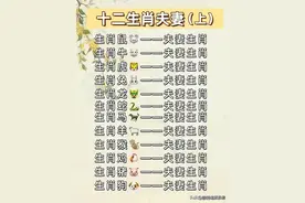 夫妻的最佳年龄配对是多少？对照看看你的生肖吧图片