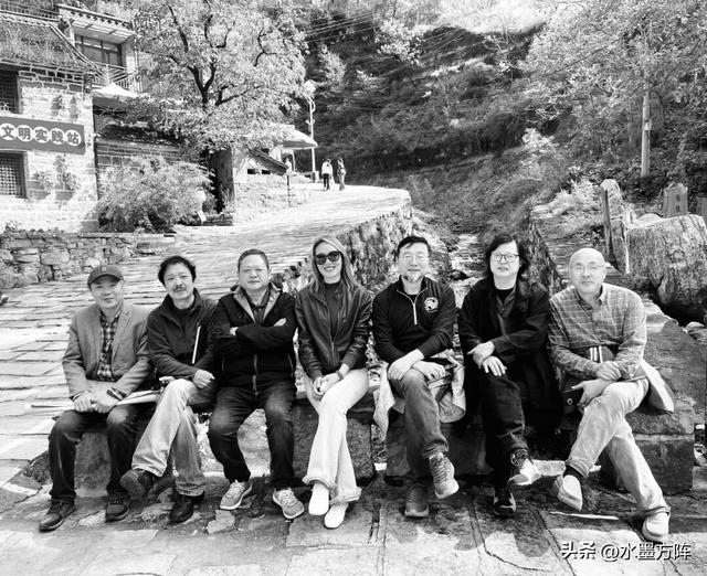 “自然观”名家采风与北京方阵艺术太行山写生基地挂牌