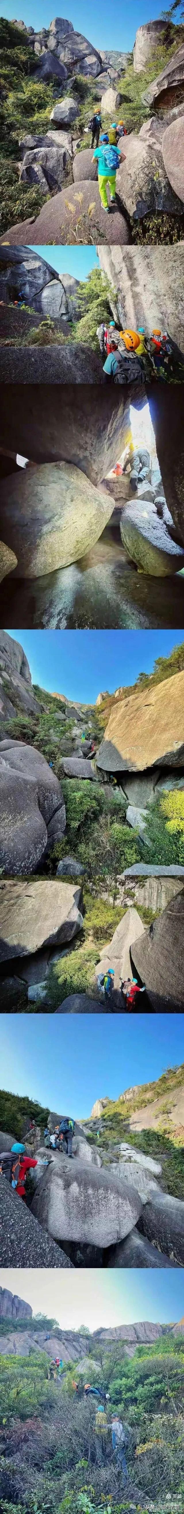 大罗山四条峡谷环线穿越，经典攀爬好线路！