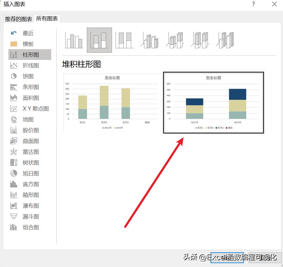 简单实用的增幅气泡堆积柱形图插图5 简单实用的增幅气泡堆积柱形图