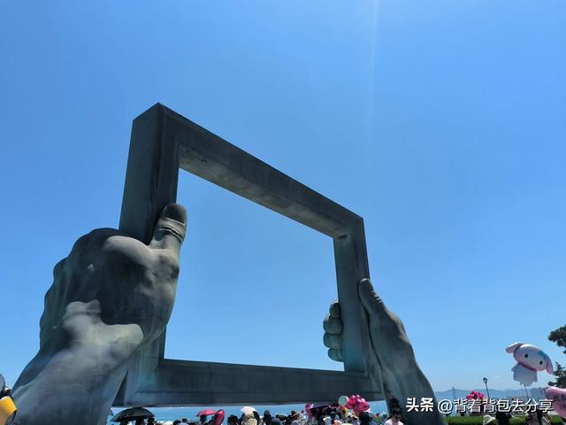 威海最美的海岸线景观-威海公园，一处免费对外开放的主题公园