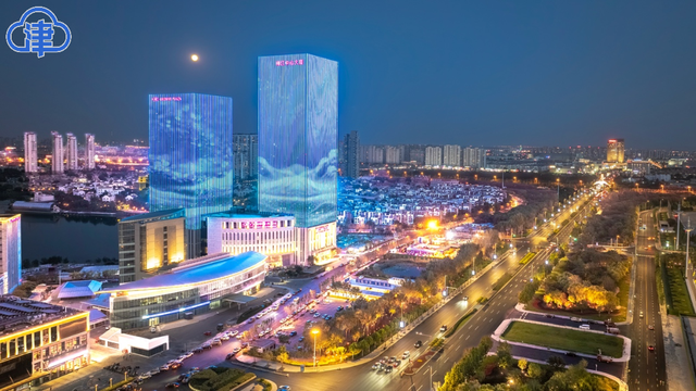 天津最新夜景！大片来了！