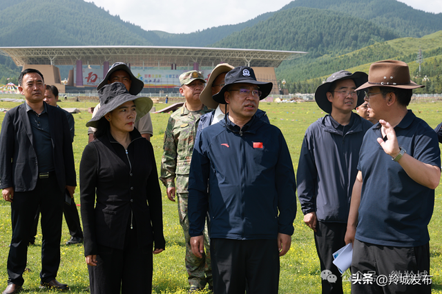 王国军 措白调研督导第二十三届九色甘南香巴拉旅游艺术节筹备工作