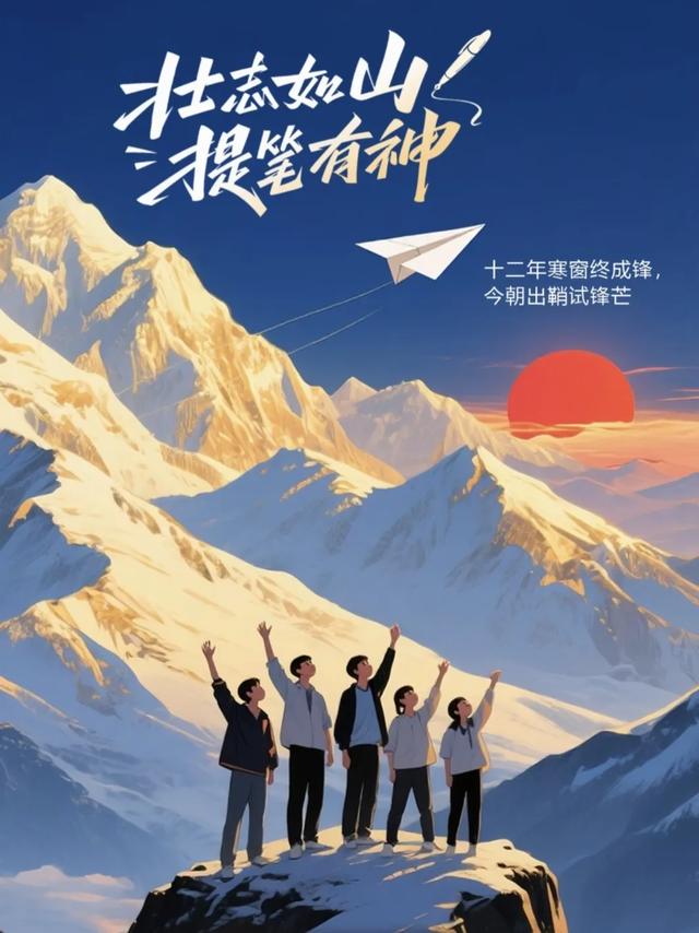 30条高考励志祝福文案,愿莘莘学子笔锋所至,皆是心之所向~