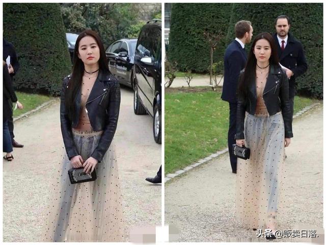 这也就是刘亦菲吧，谁还敢这么穿?