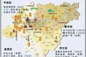 哈尔滨旅游，收藏这9张攻略地图，景点美食交通洗浴全攻略图片