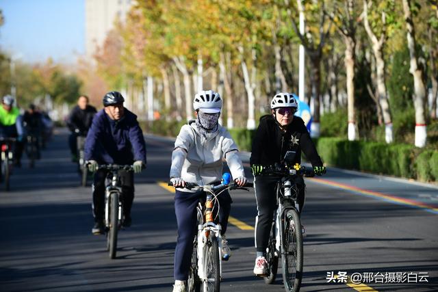 信都区总工会：七里河绿道上的骑行狂欢