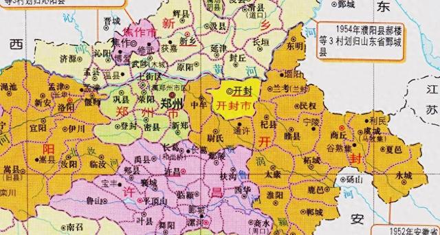 安徽与河南的区划变动，安徽省的1个县，为何划入了河南省？