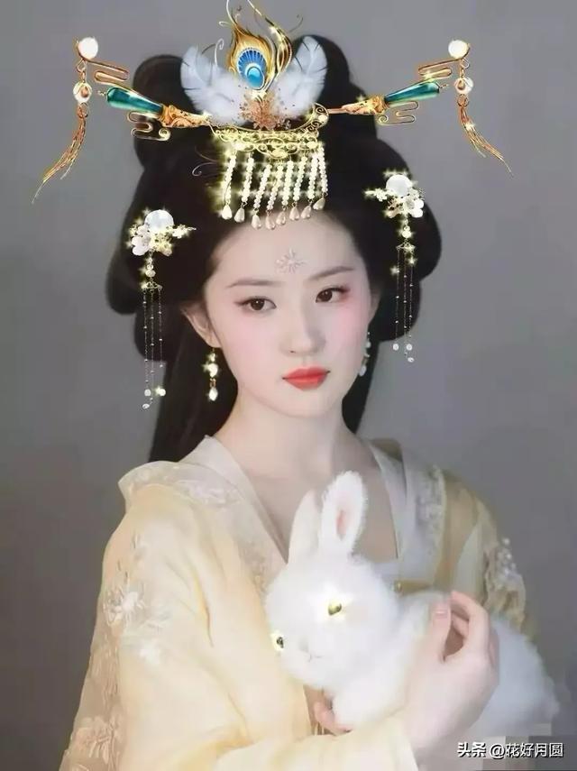 2025中秋晚会，神仙姐姐刘亦菲嫦娥造型惊艳全网，仙女下凡具象化