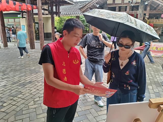 相思小镇“非遗新生八桂漫游计划活动”志愿服务活动