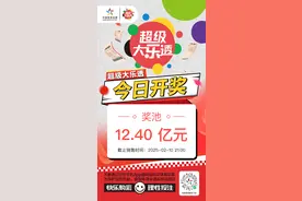 【开奖公告】超级大乐透今日开奖，奖池12.40亿元图片
