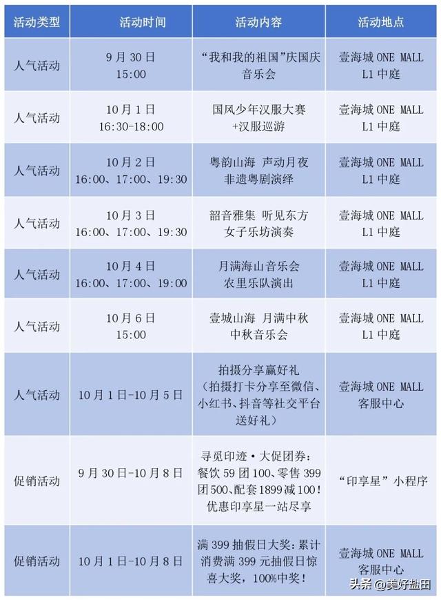 月满海山「12天狂欢指南」来啦！