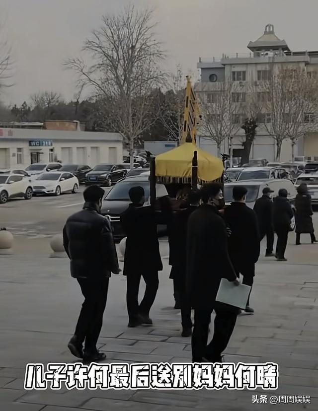 何晴儿子悼词句句催泪！公开母亲临终细节	，捧骨灰动作全场泪目！