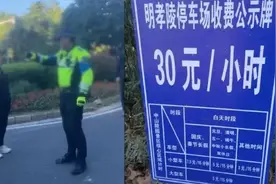 南京钟山风景区停车费：217.5元，是合理调控还是变相抢钱？图片