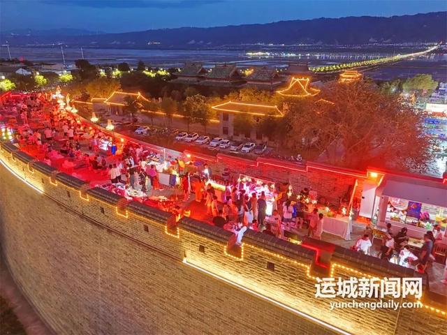 河东池盐文化博览园：“一站式”点亮盐池夏夜
